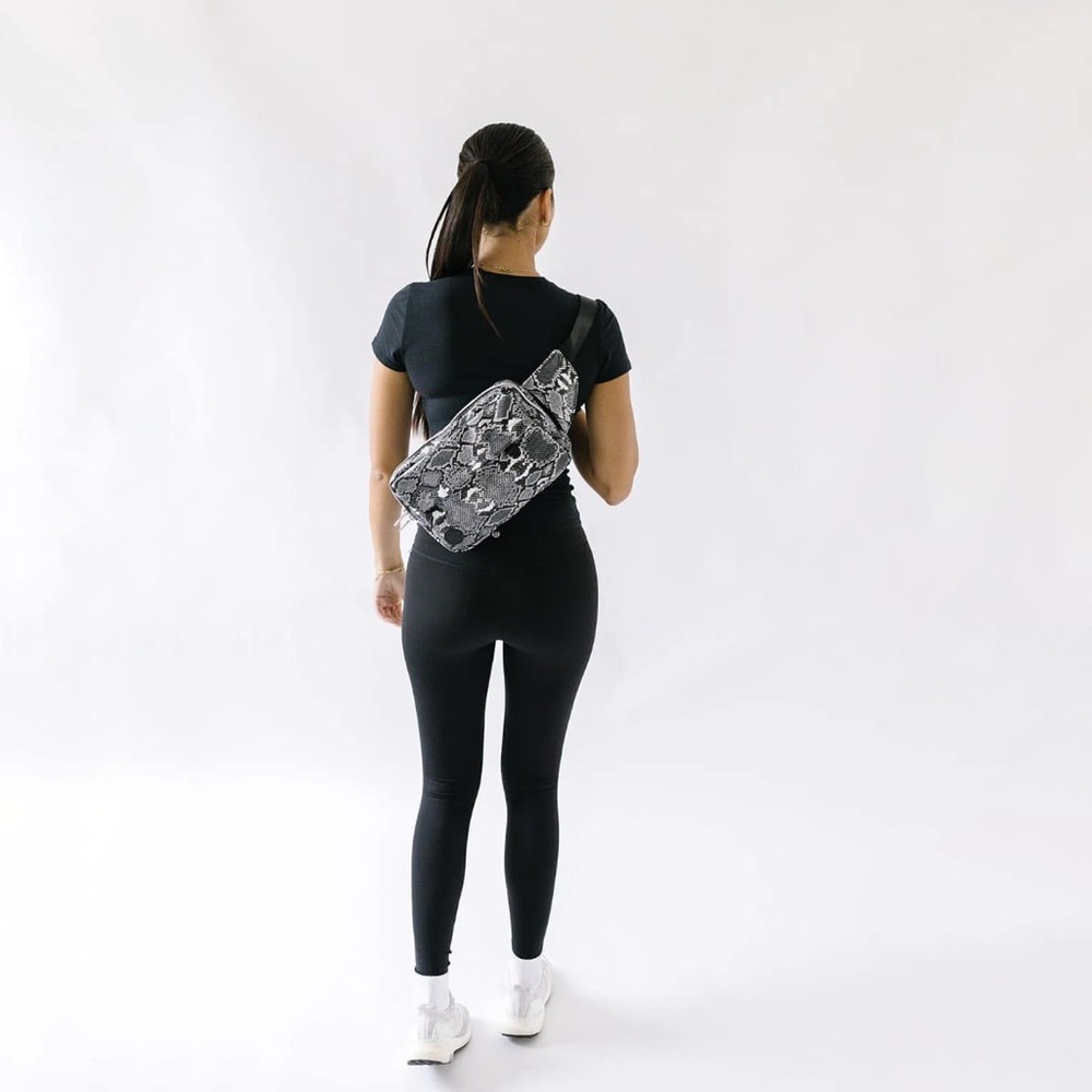 Tushbaby The Pack Crossbody in Python - Picture 4 of 14